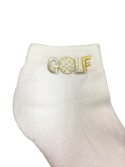 One the Tee- Cushioned Socks/ Golf Motifs