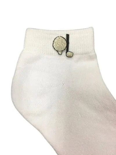 One the Tee- Cushioned Socks/ Golf Motifs