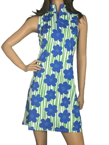 Melly M- Delray Eloise Dress Lapis