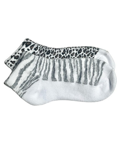 On the Tee- Cushioned Socks/ Animal Prints