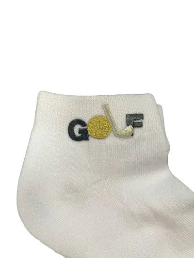 One the Tee- Cushioned Socks/ Golf Motifs