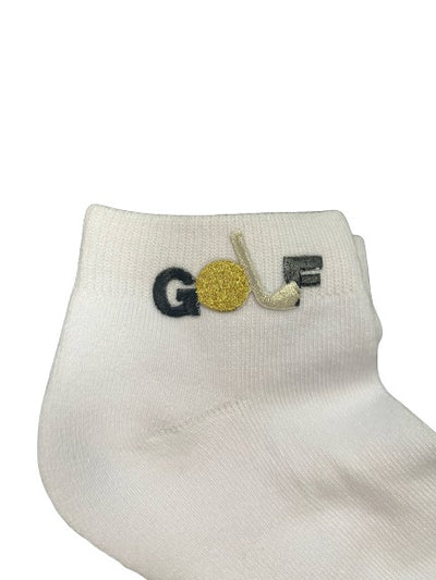 One the Tee- Cushioned Socks/ Golf Motifs