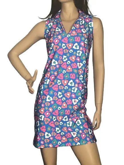 Katherine Way- St. Regis Floral Cheetah Dress(Small Only) For the Love of Golf Naples